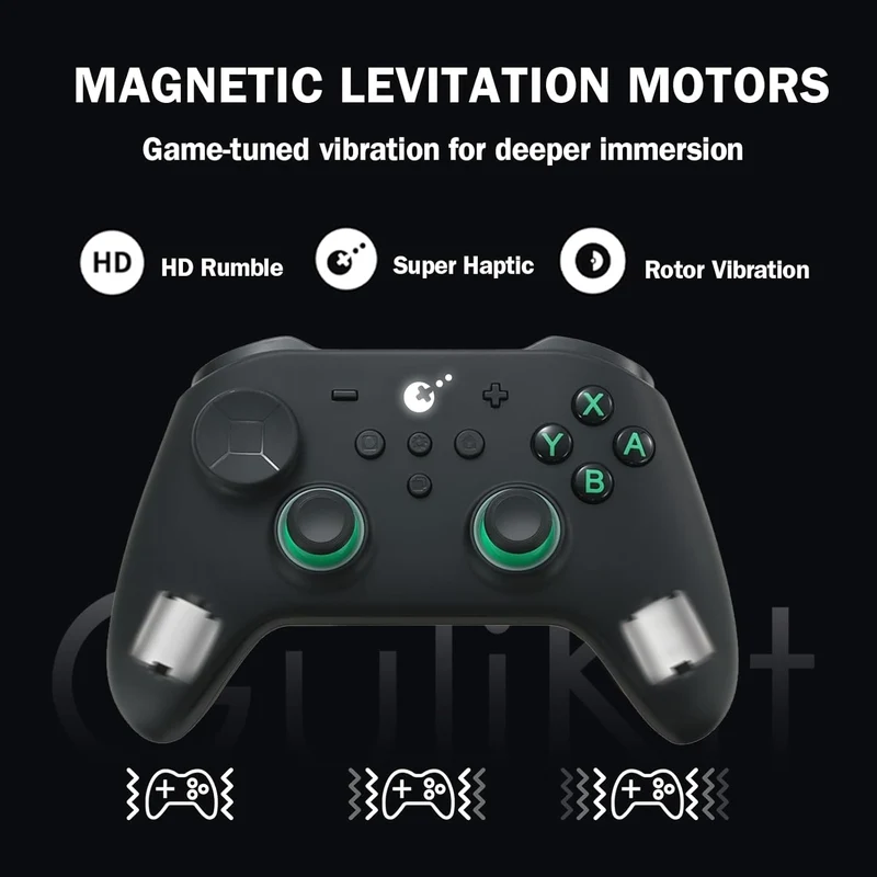 Gulikit TT Pro Controller NS68 (GB Retro, Black)