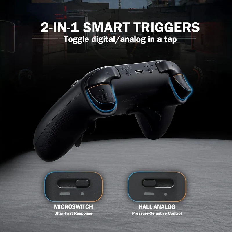 Gulikit TT Pro Controller NS68 (GB Retro, Black)