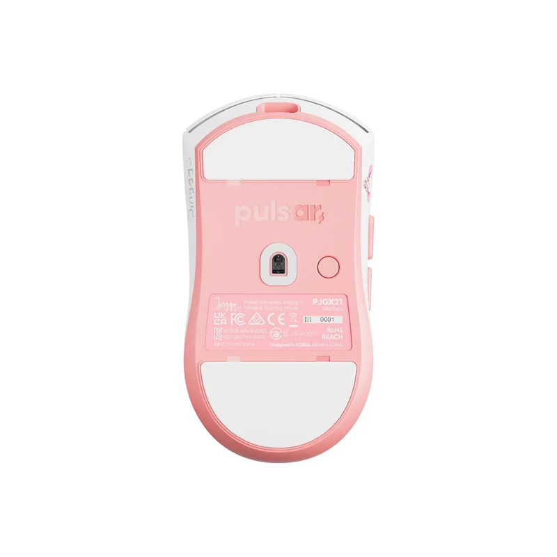 Pulsar Pro Series Jinggg-X eSports Wireless Gaming Mouse (White) (PJGX21)