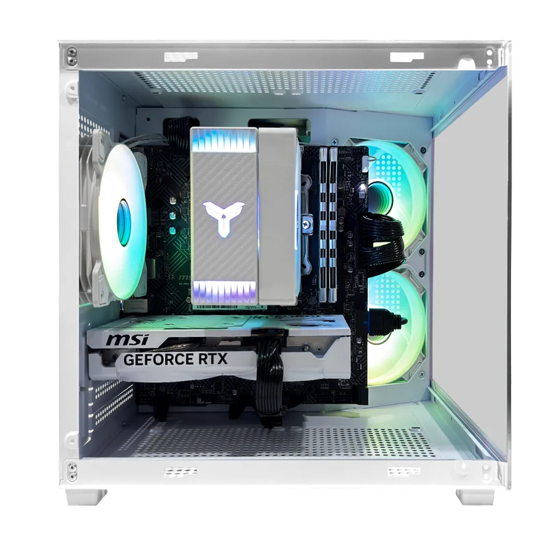 Sigma Apollo White Desktop Gaming PC | AMD Ryzen 5 5600 | 16GB (2x8GB) RAM | 1TB SSD | RTX 5060 | Windows 11 Pro