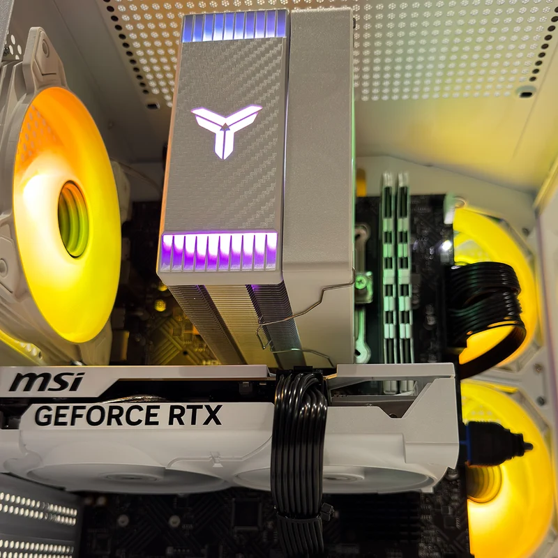 Sigma Apollo White Desktop Gaming PC | AMD Ryzen 5 5600 | 16GB (2x8GB) RAM | 1TB SSD | RTX 5060 | Windows 11 Pro