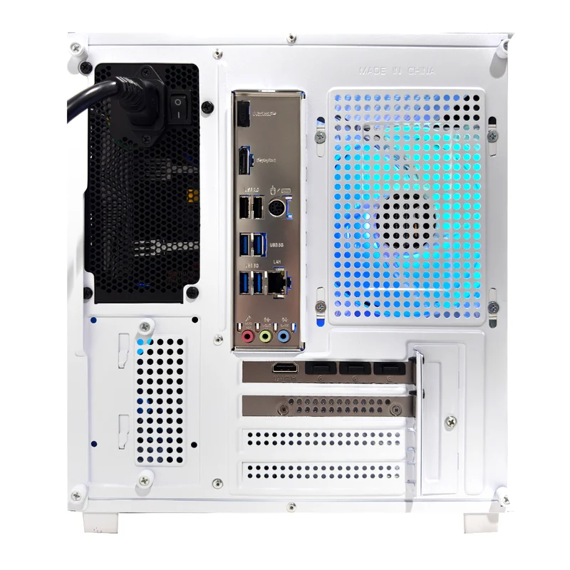 Sigma Apollo White Desktop Gaming PC | AMD Ryzen 5 5600 | 16GB (2x8GB) RAM | 1TB SSD | RTX 5060 | Windows 11 Pro