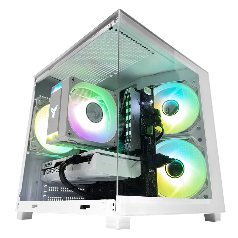 Sigma Apollo White Desktop Gaming PC | AMD Ryzen 5 5600 | 16GB (2x8GB) RAM | 1TB SSD | RTX 5060 | Windows 11 Pro