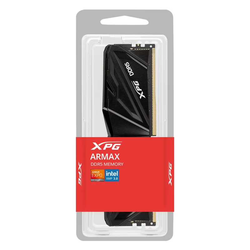 Adata XPG ARMAX DDR5 5600MT/s 16GB CL46 Heatsink UDIMM Desktop Memory (AX5U5600C4616G-SAMBK)