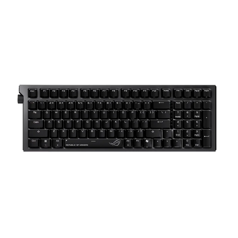 Asus ROG X903 Strix Morph 96% Tri-Mode Hot Swappable RGB Wireless Mechanical Gaming Keyboard (ROG NX Snow V2 Linear Switch, ROG NX Storm V2 Linear Switch) (Black)