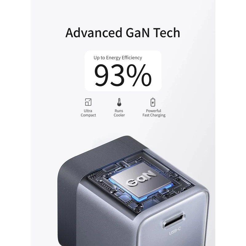 Ugreen Nexode Air 45W USB-C GaN Fast Charger (Gray) (X840/95960B)