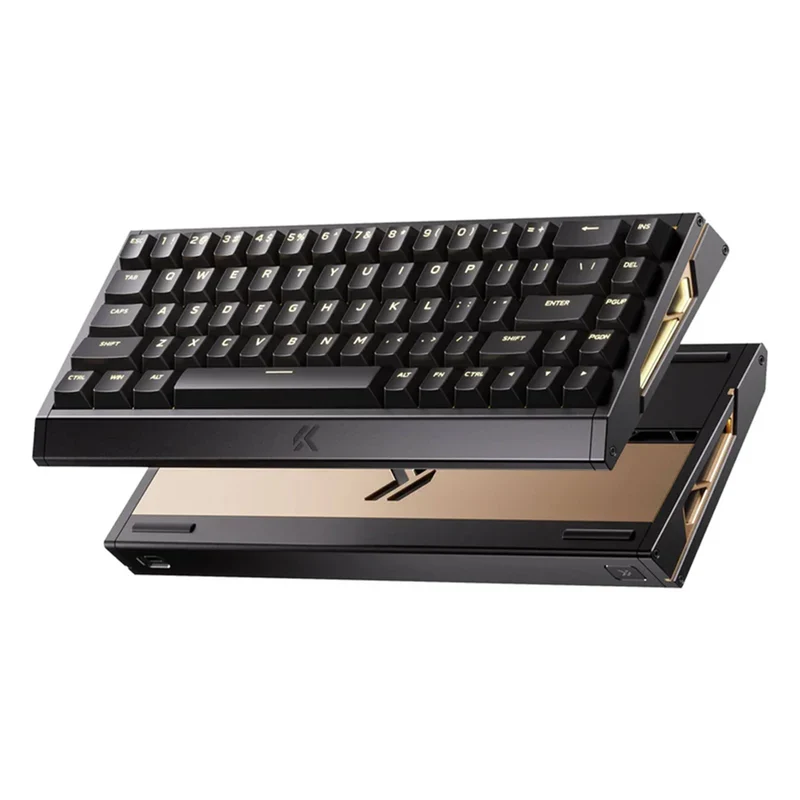 MCHOSE Ace 68 GT RGB Hot-Swappable Gaming Keyboard (Black Gold Powder) (Mount Tai Magnetic Switch)