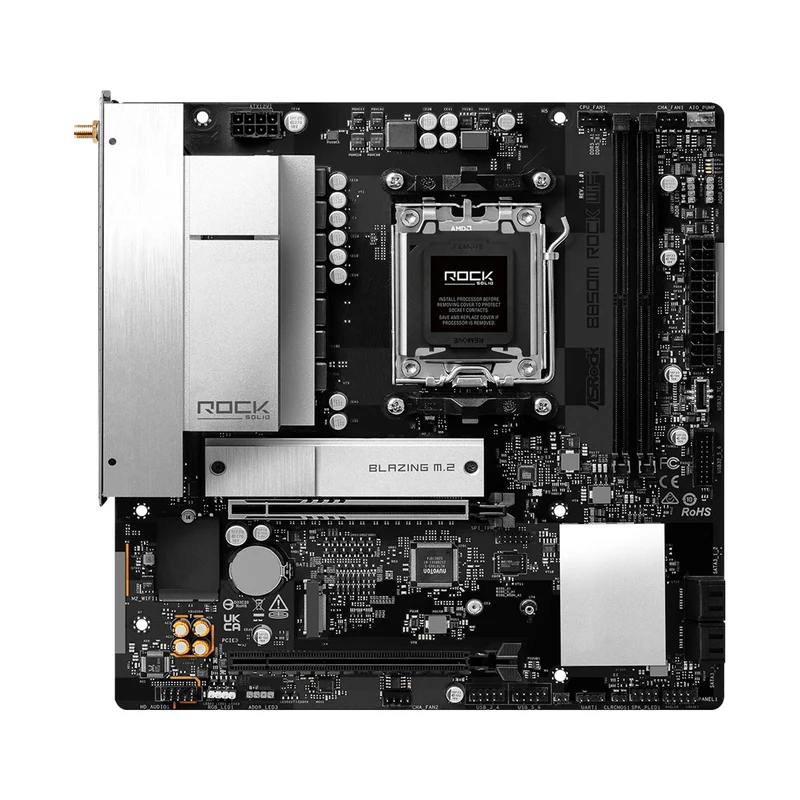 Asrock B850M Rock WiFi DDR5 AMD Motherboard