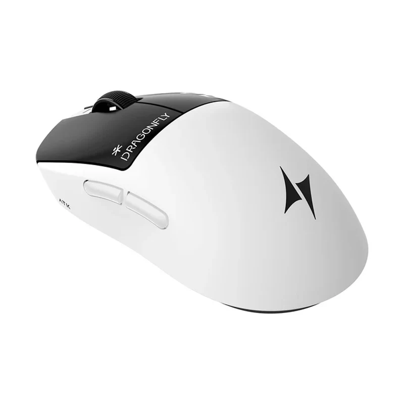 ATK Dragonfly A9 Air Ultimate+ Lightweight Wireless Gaming Mouse (Black, Midnight Pearl White, Phantom Orange, White)