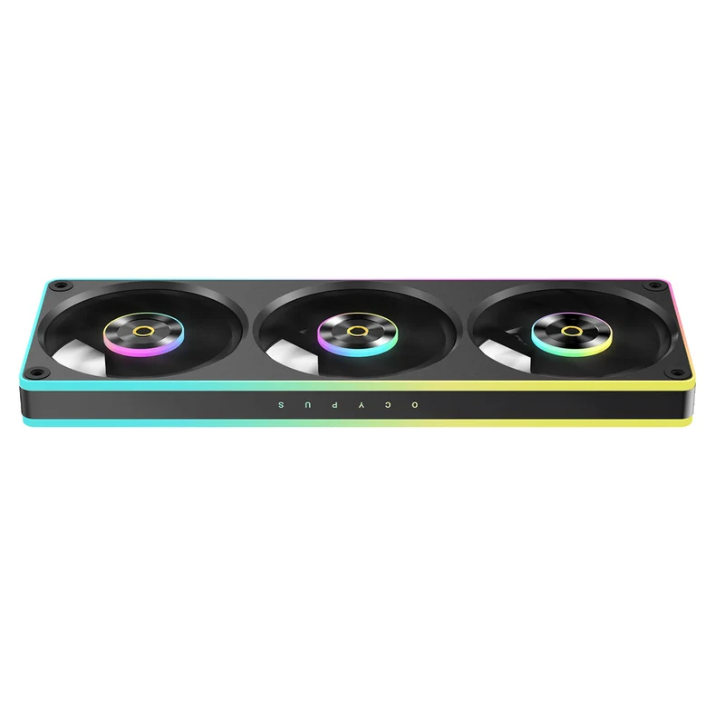 Ocypus Sigma F36 ARGB 360mm Integrated ARGB Suspended Illuminated Fan Hub (Black, White) (Sigma-F36-BK3AM00X-GL, Sigma-F36-WH3AM00X-GL)