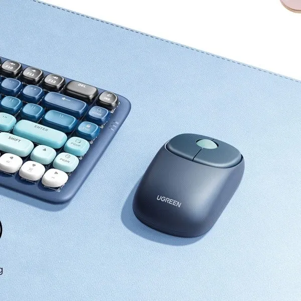 Ugreen FUN+ 4000DPI Wireless Mouse (Blue) (MU102/90538)