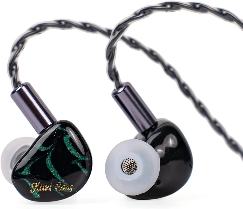 Kiwi Ears Cadenza 10mm Beryllium Dynamic Driver In-Ear Monitor (Red, Blue, Green, Purple)