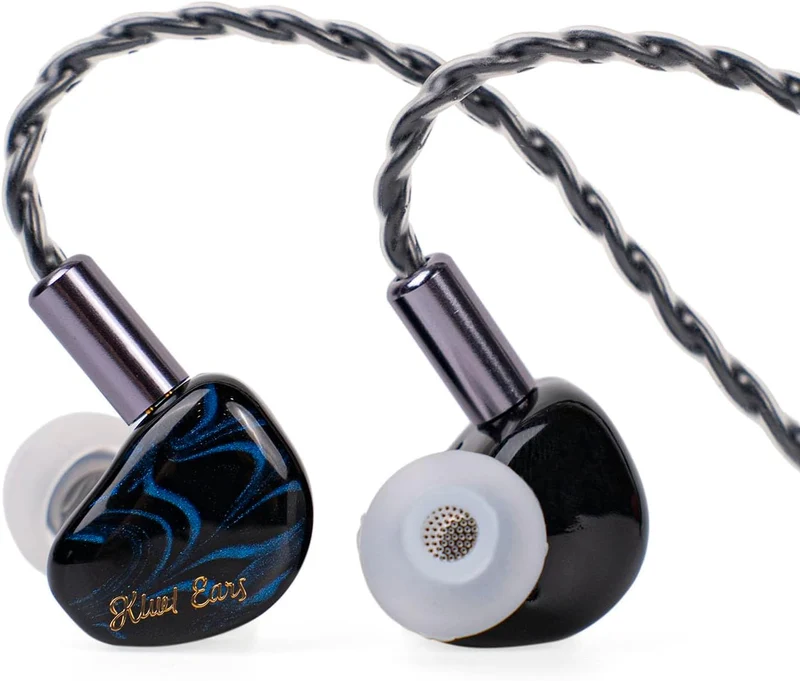 Kiwi Ears Cadenza 10mm Beryllium Dynamic Driver In-Ear Monitor (Red, Blue, Green, Purple)