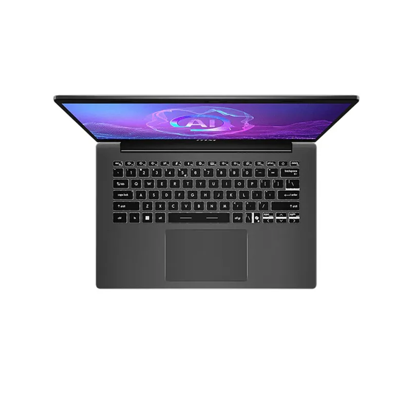 MSI Modern A14 AI+ F3HMG-035PHNN Laptop (Platinum Gray) | 14" FHD (1920x1080) IPS | Ryzen AI 5 330 | 8GB RAM | 512GB SSD | AMD Radeon Graphics | Windows 11 Home | MSI Essential Backpack