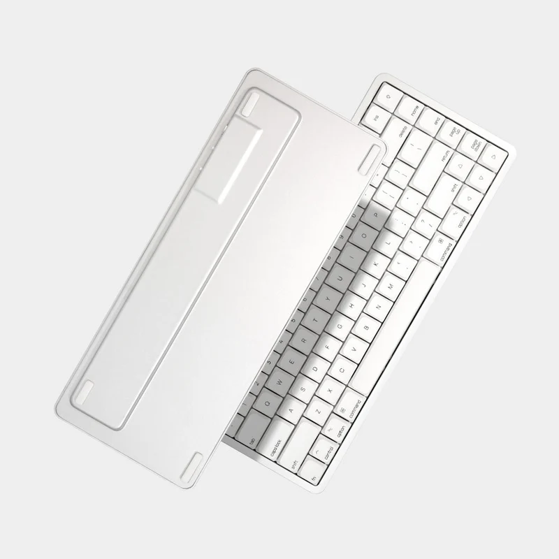 Akko Air 01 Low Profile Multi-Mode RGB Hot-Swappable Mechanical Keyboard (Cloudy White) (Kailh Cloud Switch, Kailh Drift Switch)