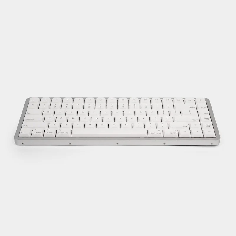 Akko Air 01 Low Profile Multi-Mode RGB Hot-Swappable Mechanical Keyboard (Cloudy White) (Kailh Cloud Switch, Kailh Drift Switch)