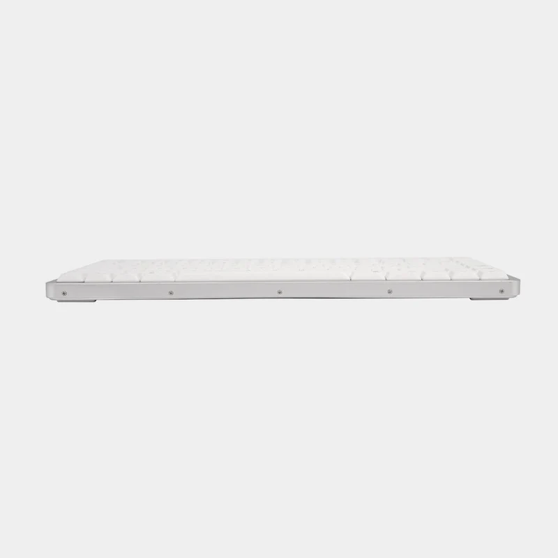 Akko Air 01 Low Profile Multi-Mode RGB Hot-Swappable Mechanical Keyboard (Cloudy White) (Kailh Cloud Switch, Kailh Drift Switch)