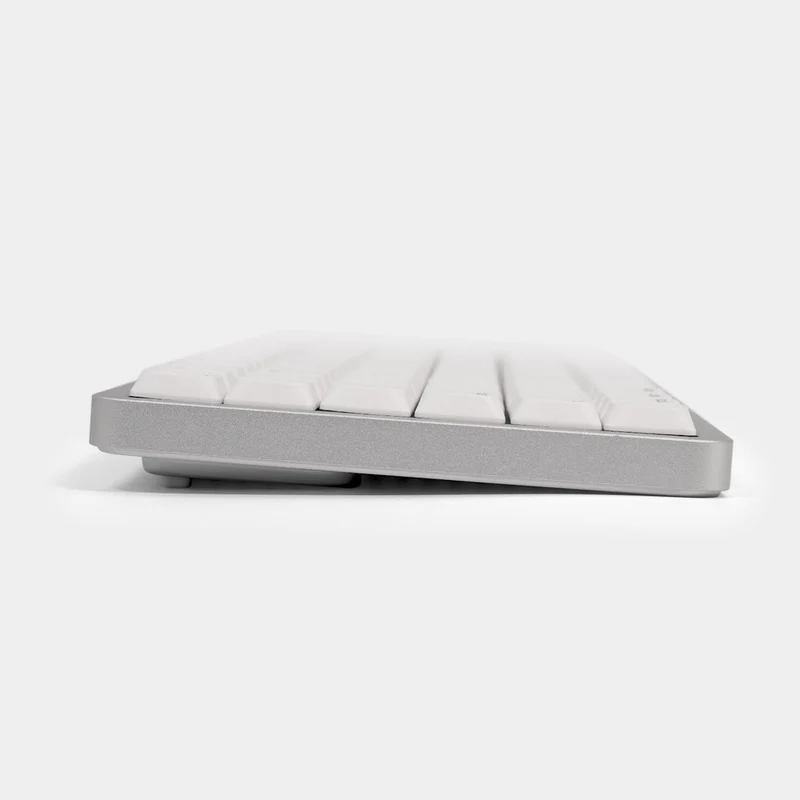 Akko Air 01 Low Profile Multi-Mode RGB Hot-Swappable Mechanical Keyboard (Cloudy White) (Kailh Cloud Switch, Kailh Drift Switch)
