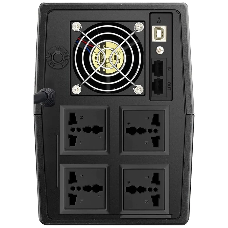 Prolink PRO2000SFCU-4U 2000VA 1200W Super-Fast Charging Line Interactive UPS with Built-in AVR + 4x Universal Socket + USB Port