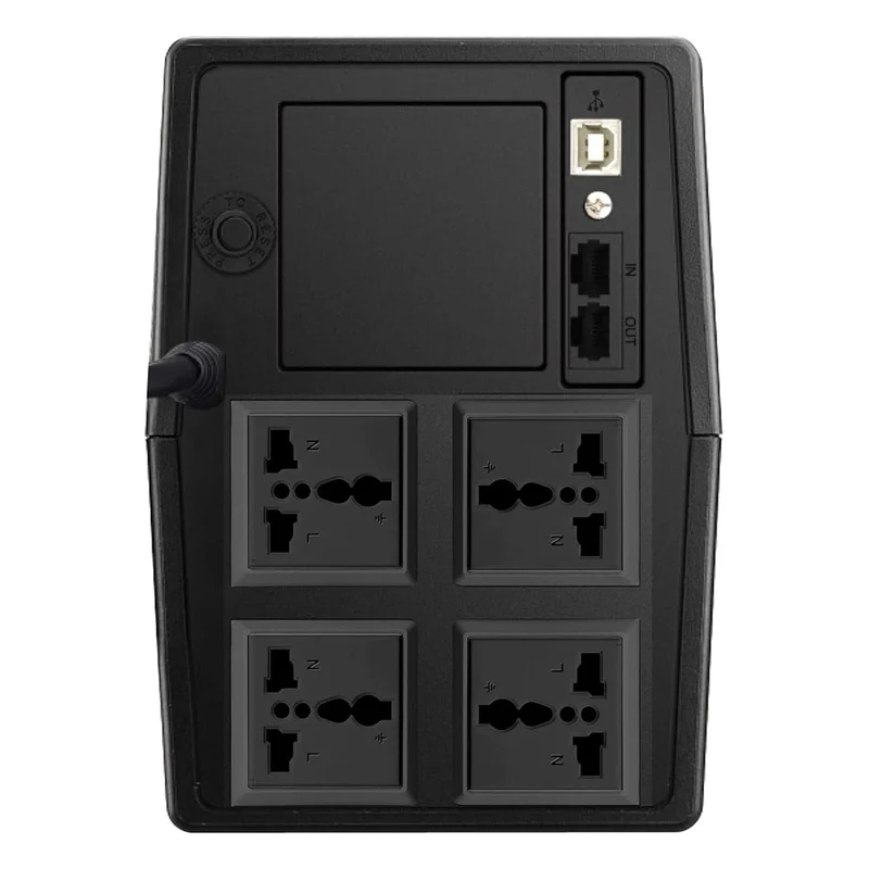Prolink PRO1201SFCU-4U 1200VA 720W Super-Fast Charging Line Interactive UPS with Built-in AVR + 4x Universal Socket + USB Port
