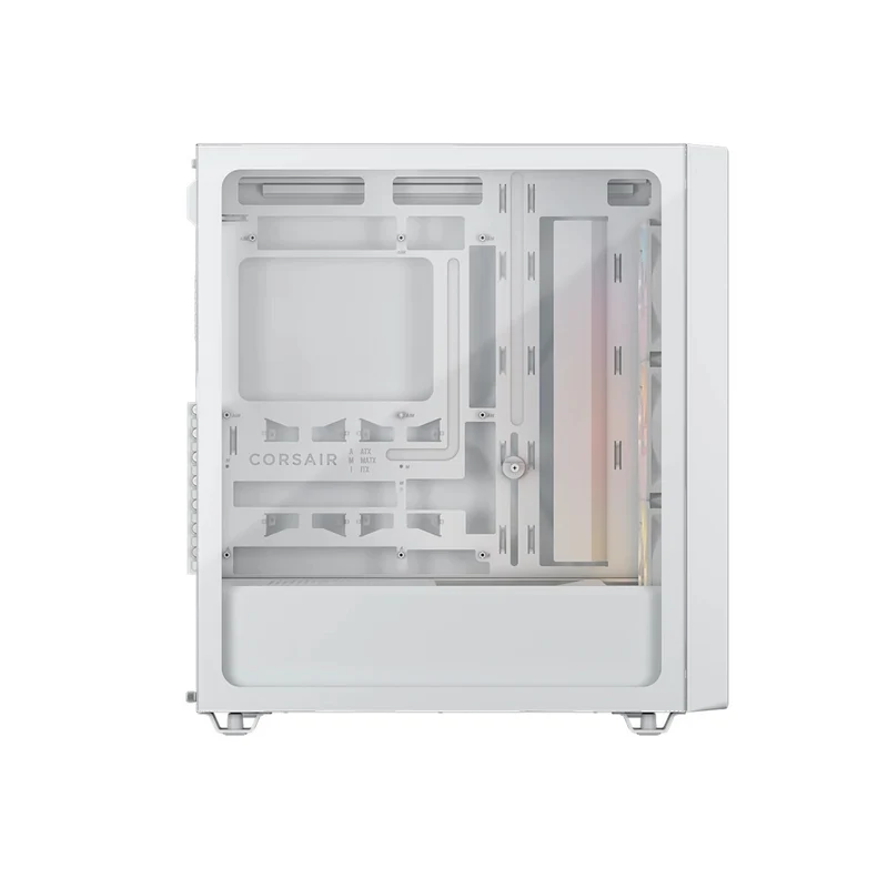 Corsair 3200D RS ARGB Mid-Tower ATX PC Case (Black, White)