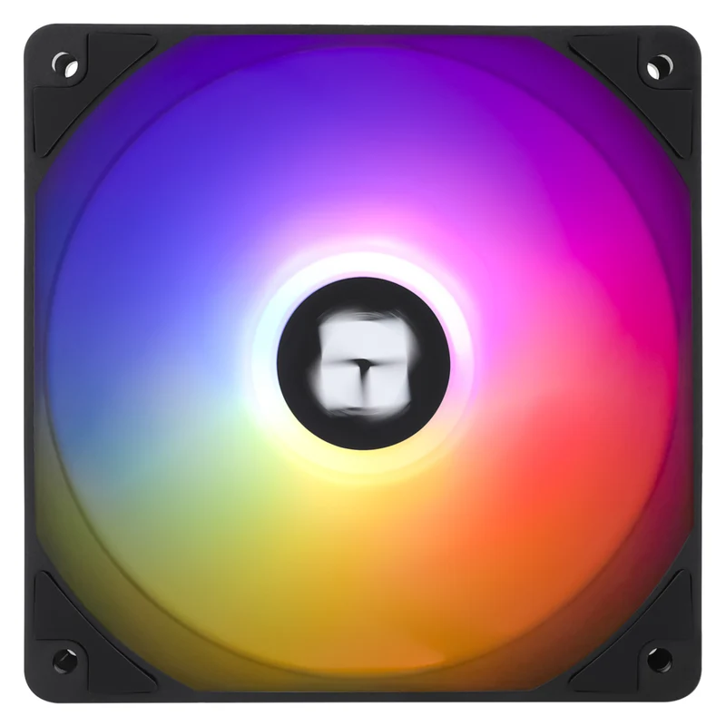 Thermalright TL-C12C-S 120mm PWM ARGB Case Fan - 5-Pack (Black, White)