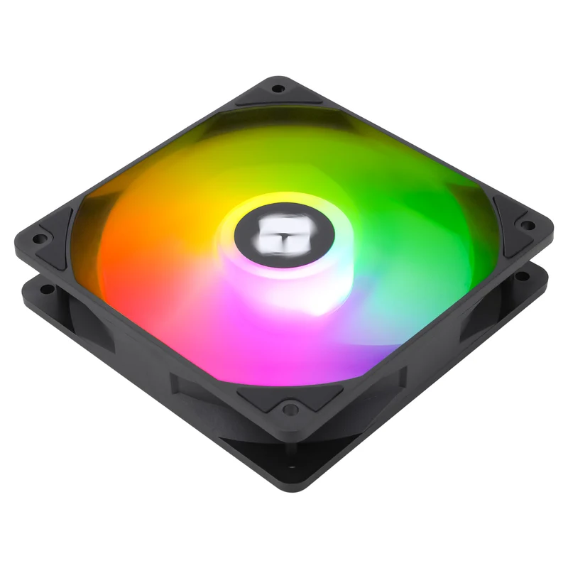 Thermalright TL-C12C-S 120mm PWM ARGB Case Fan - 5-Pack (Black, White)