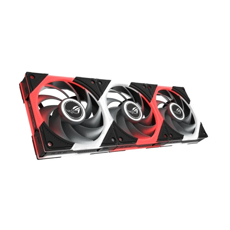 Asus ROG Eurux GR120 ARGB Fan CPU Cooling Fan (Triple Pack) (Black, White)