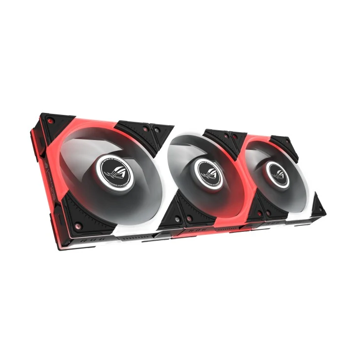 Asus ROG Eurux GR120 ARGB Fan CPU Cooling Fan (Triple Pack) (Black, White)