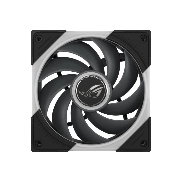 Asus ROG Eurux GR120 ARGB Fan CPU Cooling Fan (Triple Pack) (Black, White)