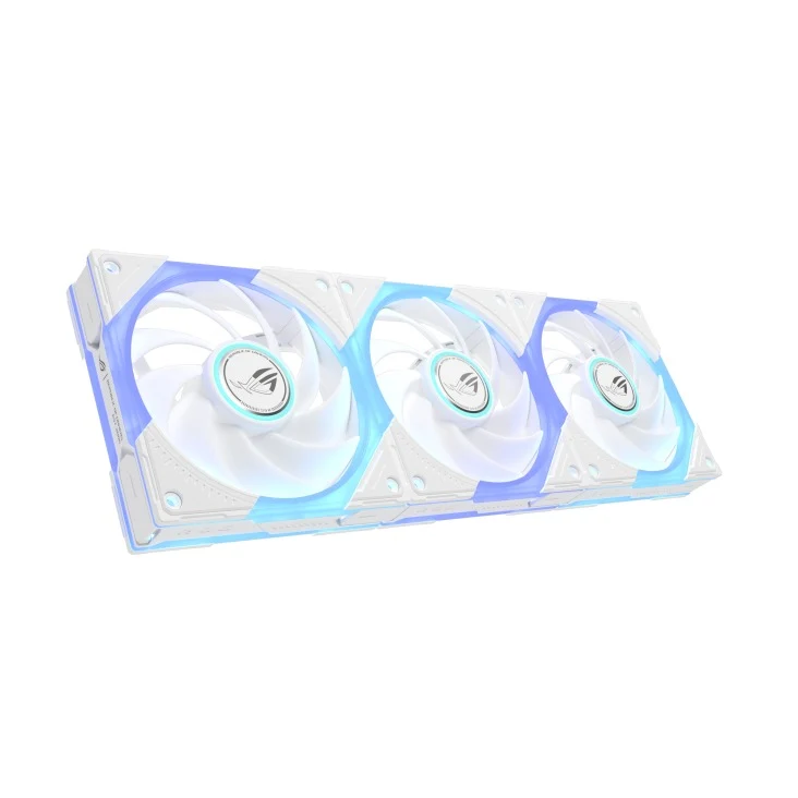Asus ROG Eurux GR120 ARGB Fan CPU Cooling Fan (Triple Pack) (Black, White)