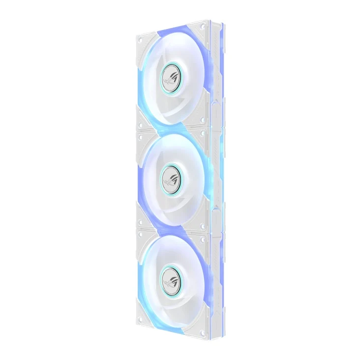 Asus ROG Eurux GR120 ARGB Fan CPU Cooling Fan (Triple Pack) (Black, White)