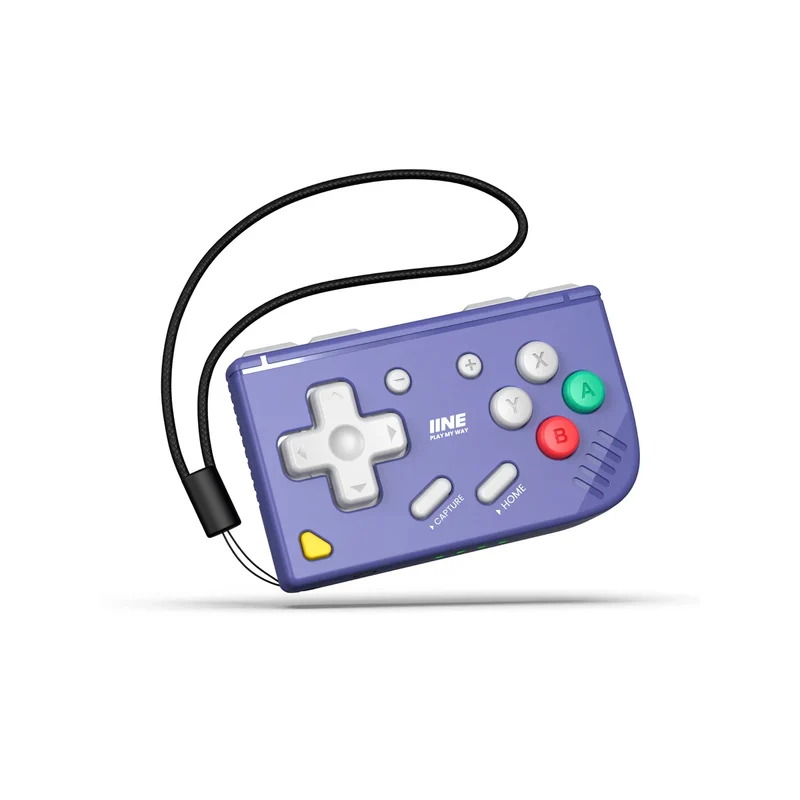 IINE Mini Retro Ananke Gen 2 Controller for Nintendo Switch / PC / Android / iOS (Cream Yellow, Purple, Grey, Baby Blue, Mint Chocolate Green) (L1277, L1254, L1255, L1282, L1283)