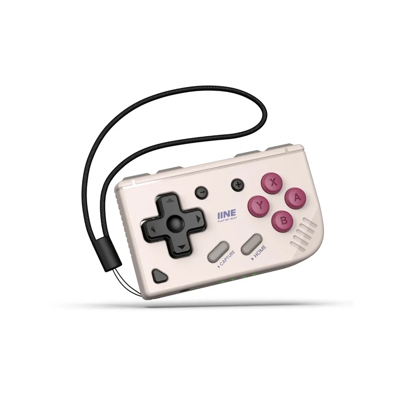 IINE Mini Retro Ananke Gen 2 Controller for Nintendo Switch / PC / Android / iOS (Cream Yellow, Purple, Grey, Baby Blue, Mint Chocolate Green) (L1277, L1254, L1255, L1282, L1283)