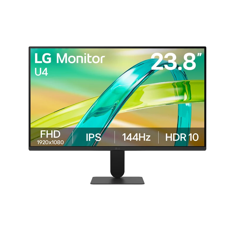 LG 24U411B-B 24" FHD (1920x1080) 144Hz 1Ms MBR 5Ms GTG IPS Monitor With Tilt Adjustment