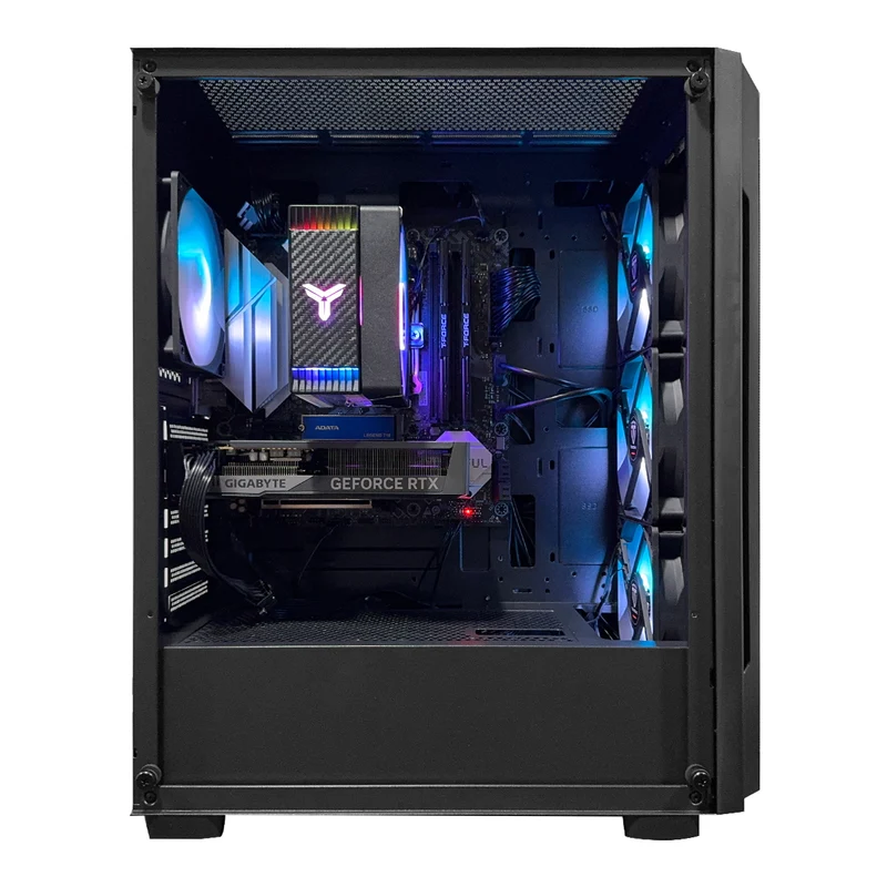 Sigma Uriel Black Desktop Gaming PC | AMD Ryzen 5 7500F | 16GB (2x8GB) RAM | 1TB SSD | RTX 5060 | Windows 11 Pro