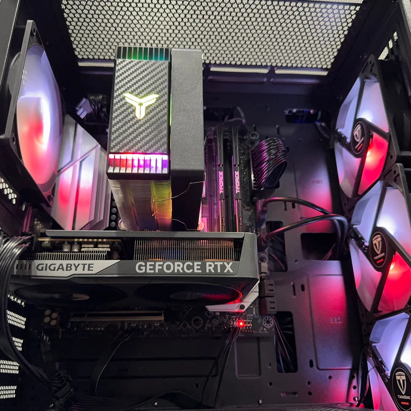 Sigma Uriel Black Desktop Gaming PC | AMD Ryzen 5 7500F | 16GB (2x8GB) RAM | 1TB SSD | RTX 5060 | Windows 11 Pro
