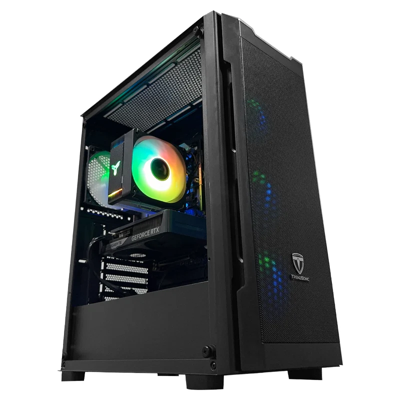 Sigma Uriel Black Desktop Gaming PC | AMD Ryzen 5 7500F | 16GB (2x8GB) RAM | 1TB SSD | RTX 5060 | Windows 11 Pro