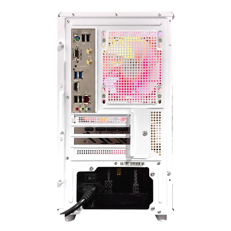 Sigma Atom White Desktop Gaming PC AMD Ryzen 5 7500F | 16GB (2x8GB) RAM | 1TB SSD | RTX 5060 | Windows 11 Pro