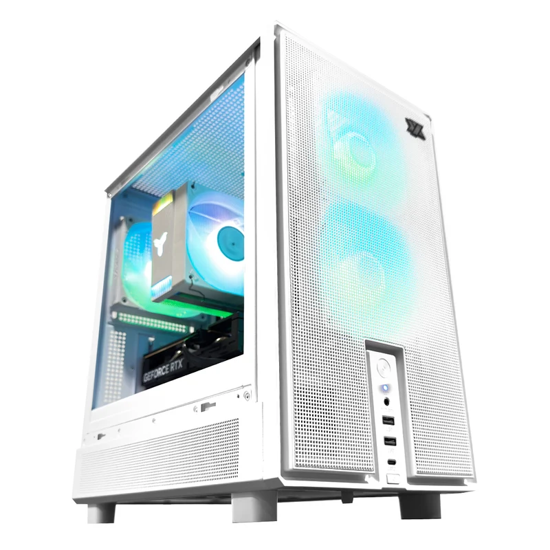 Sigma Atom White Desktop Gaming PC AMD Ryzen 5 7500F | 16GB (2x8GB) RAM | 1TB SSD | RTX 5060 | Windows 11 Pro