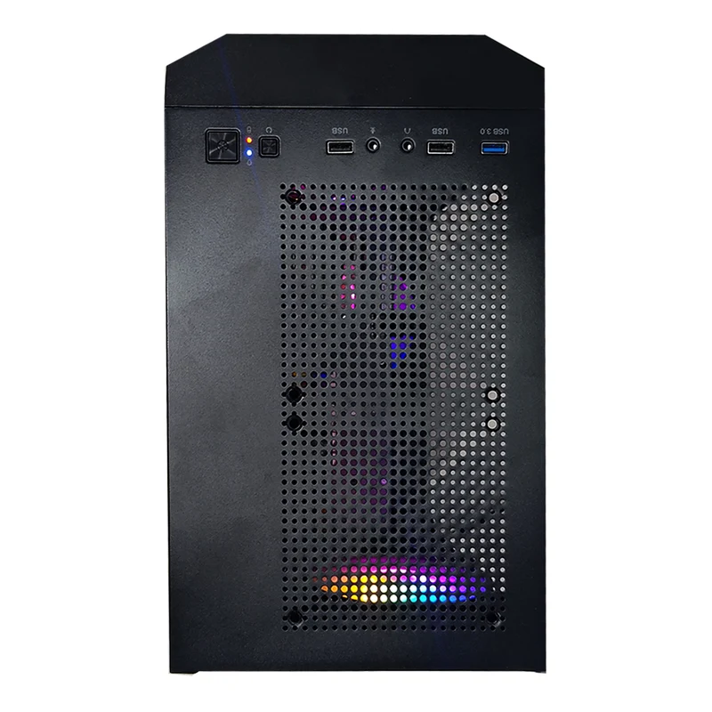 Alpha AX20 Black Desktop Gaming PC | AMD Ryzen 5 5500 | 16GB (2x8GB) RAM | 512GB SSD | RX 7600 | Windows 11 Pro