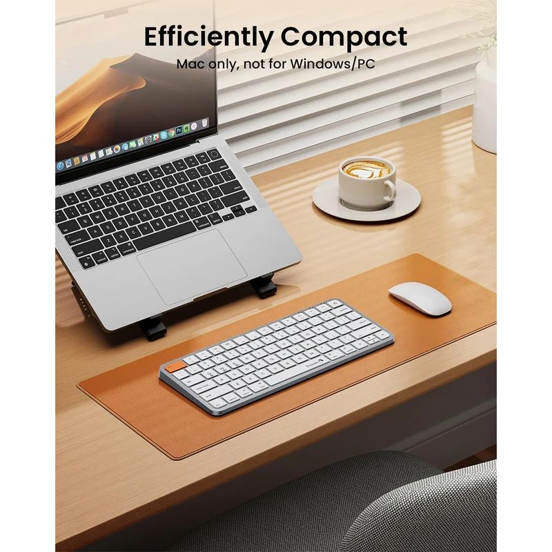 ProtoArc K90-A Multi-Device Backlit Bluetooth Mac Keyboard (White) (CP016500)