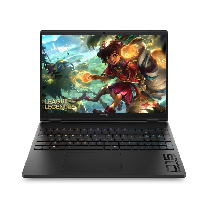 HP HyperX Omen 15-GA0046TX Gaming Laptop (Shadow Black) | 15" 2.5K (2560x1600) IPS 180Hz | i7-14650HX | 16GB RAM | 512GB SSD | RTX 5060 | Windows 11 Home | MS Office Home 2024 + M365 Basic + HP Everyday 16 Laptop Briefcase
