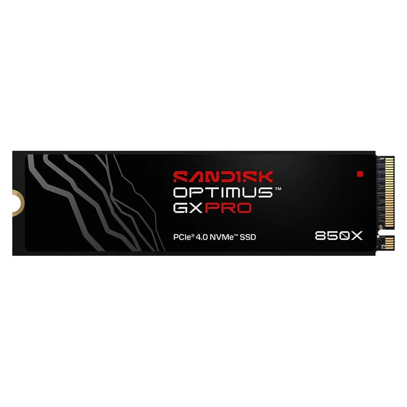 Sandisk Optimus GX Pro 850X 1TB 7300MB/s Read M.2 2280 PCIe 4.0x4 NVMe SSD - Without Heatsink (SDSP81100TAN-000E0)
