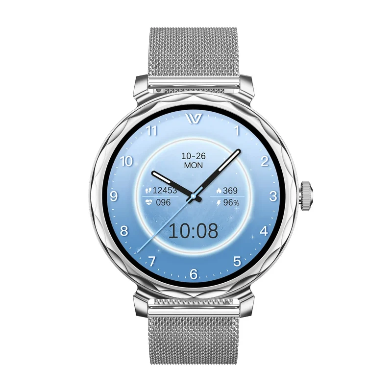 Weofly Lulu 2 Smartwatch (Silver, Gold) (WFLU879SL, WFLU879GD)