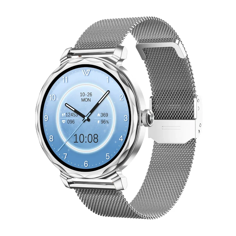 Weofly Lulu 2 Smartwatch (Silver, Gold) (WFLU879SL, WFLU879GD)