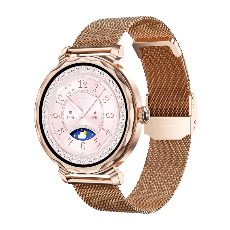 Weofly Lulu 2 Smartwatch (Silver, Gold) (WFLU879SL, WFLU879GD)