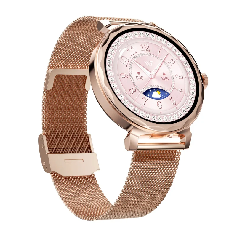 Weofly Lulu 2 Smartwatch (Silver, Gold) (WFLU879SL, WFLU879GD)