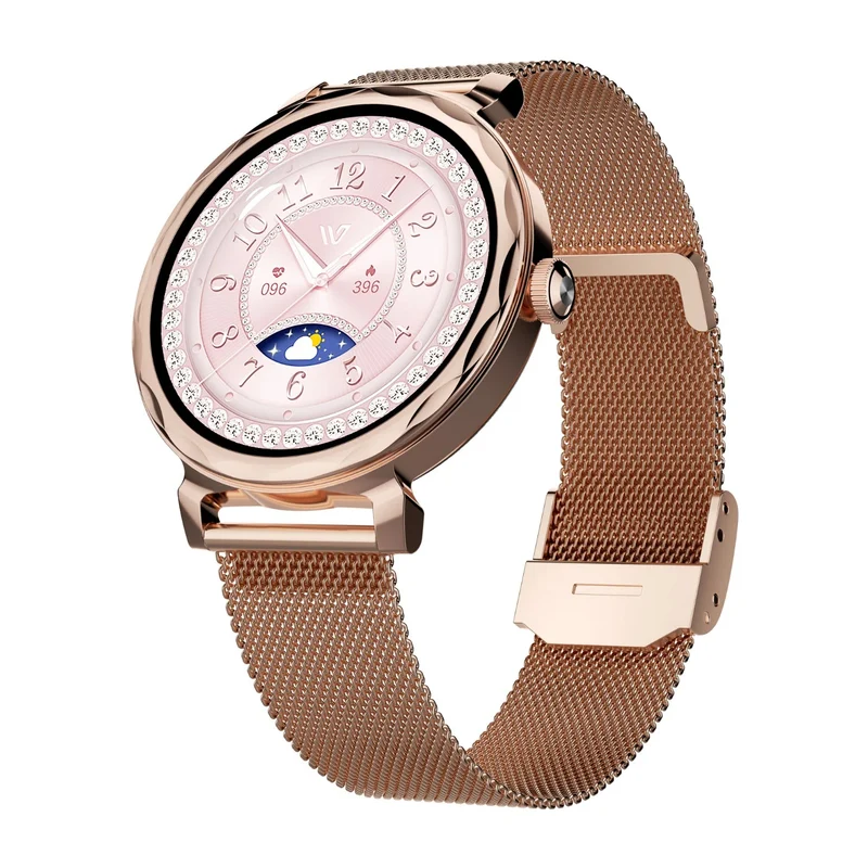 Weofly Lulu 2 Smartwatch (Silver, Gold) (WFLU879SL, WFLU879GD)