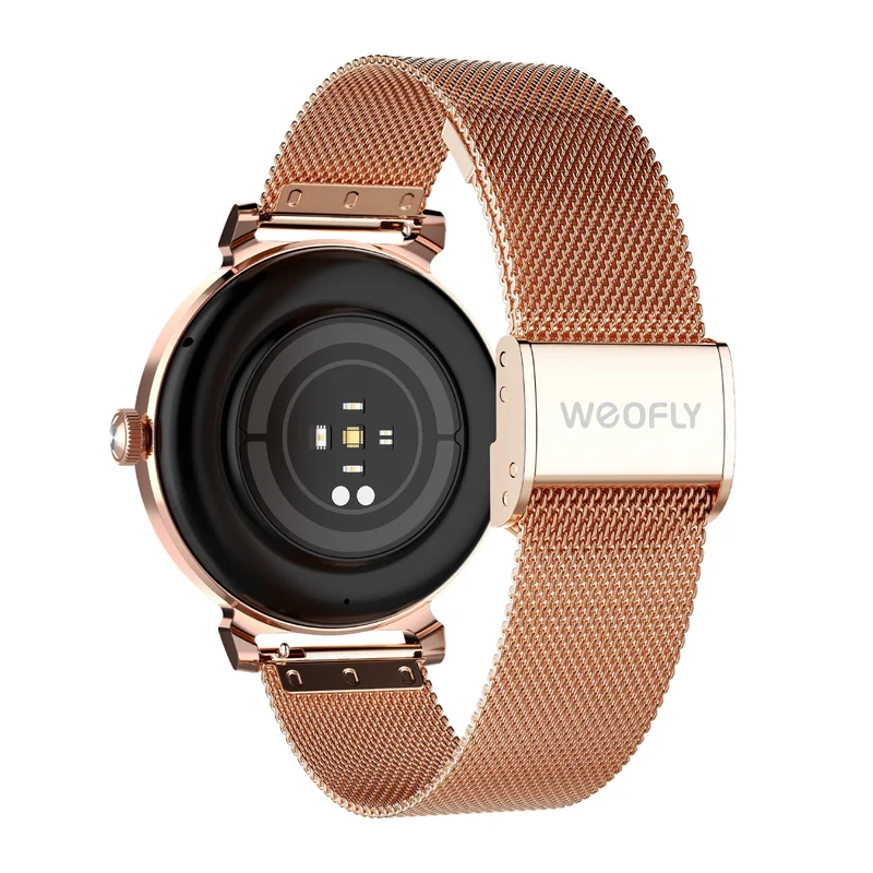 Weofly Lulu 2 Smartwatch (Silver, Gold) (WFLU879SL, WFLU879GD)
